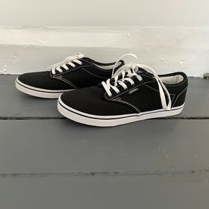 Vans women black sneaker